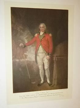 Item #16-3942 Henry Callender Esq're. To the Society of Goffers at Blackheath. Color gravure with...