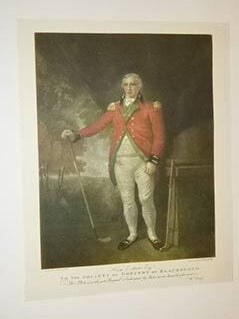 Item #16-3943 Henry Callender Esq're. To the Society of Goffers at Blackheath. Color gravure with...