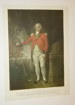 Item #16-3949 Henry Callender Esq're. To the Society of Goffers at Blackheath. Large Color format gravure Proof. William 1766–1826 Ward, British, ca. 1760–1802, British after Lemuel Francis Abbott.