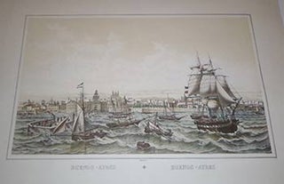 Item #16-3961 Vista de Buenos-Ayres. Lithograph. Louis Louis Le Breton Lebreton, 1818–1866