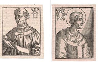 Item #16-3963 A Collection of Woodcuts from "Histoire des papes et souverains chefs de l'Église,...