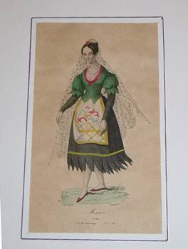 Item #16-3990 Mexico. Dame. Voyage en Amérique . Argentina. First edition of the engraving....