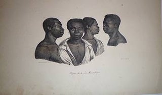 Item #16-4001 Nègres de la côte Mozambique. Original lithograph. Louis aka Ludovik Andrevitch...