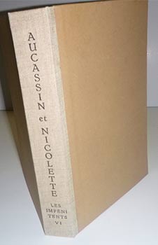 Item #16-4061 Aucassin et Nicolette. Chantefable du treizième siècle adaptée par Maurice Pons....