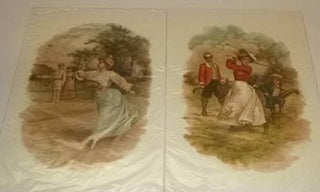 Item #16-4115 Tennis and Golf. Gravures. First editions. Ellen H. Clapsaddle