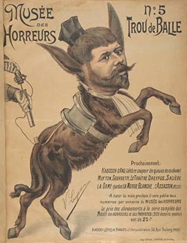 Item #16-4127 Trou de Balle . No. 5.(Fernand Labori, en âne sellé ) Original lithograph from...
