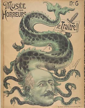 Item #16-4128 Le Traître! . No. 6. (Alfred Dreyfus, en hydre transpercée par une épéeé )...