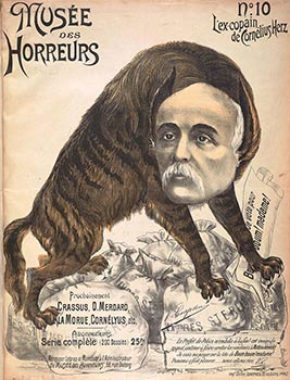 Item #16-4133 L'ex-copain de Cornélius Herz. No. 10. (Georges Clemenceau, en hyène.) Original...
