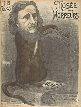 Item #16-4135 Crassus. No. 12. (Henri Maret en rat d'égout..) Original lithograph from the...