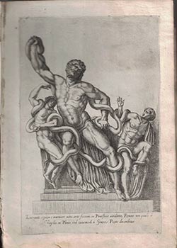 Antiquarum statuarum urbis Romae primus et secundus liber. Ludouico Madrucio S.R.E. Card amplissimo dic. Baptista de Caualleriis authore. First edition