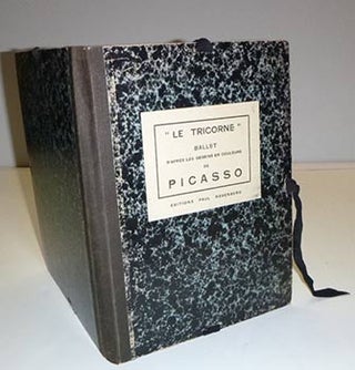 Item #16-4178 "Le Tricorne." Ballet d'après les dessins en couleurs de Picasso. Deluxe, First...