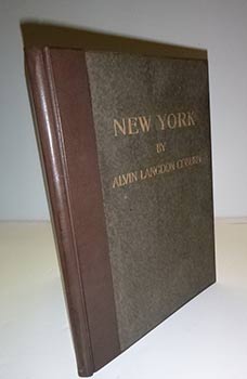 Item #16-4179 New York by Alvin Langdon Coburn. With a foreword by H.G. Wells. First edition,...