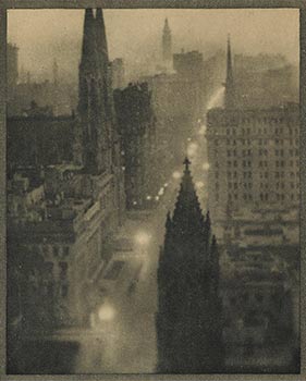 New York by Alvin Langdon Coburn. With a foreword by H.G. Wells. First edition, with the hand-pulled photogravures.