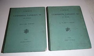 Item #16-4225 Campagne de l'Empereur Napoléon III en Italie 1859. Atlas des Marches. Atlas des...