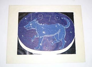 Item #16-4231 The Year of the Dog. First edition of the monotype. Ken Byler