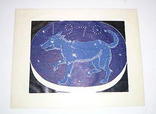 Item #16-4231 The Year of the Dog. First edition of the monotype. Ken Byler