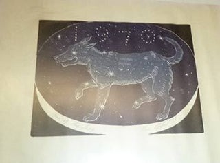 Item #16-4233 The Year of the Dog. First edition of the monotype. Ken Byler