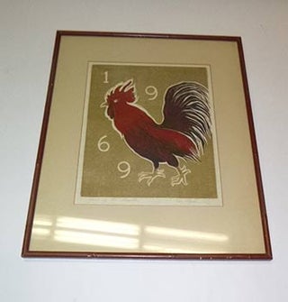 Item #16-4234 The Year of the Rooster. First edition of the monotype. Ken Byler