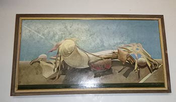 Item #16-4235 Zen Bones. Original oil painting. Ken Byler.