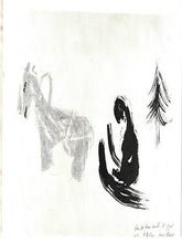 Item #16-4258 Certificate of authenticity for a 1953 drawing by Marc Chagall. Marc Chagall, Paule...