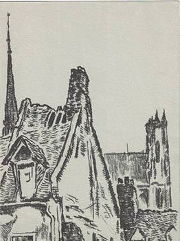Item #16-4268 A Collection of letters and signed prints by Jean Colin. Jean Colin