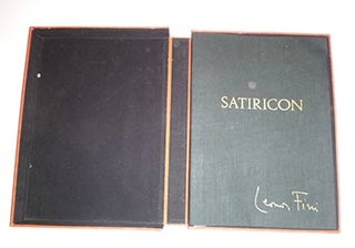 Item #16-4299 Satiricon. First edition with the silkscreens by Léonor Fini. Signed....