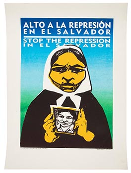 Item #16-4446 Alto a La Represión en El Salvador / Stop the Repression in El Salvador. First...