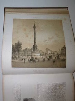 Paris dans sa splendeur. Monuments, vues, scènes historiques, descriptions et histoire. 3 vols. First edition.