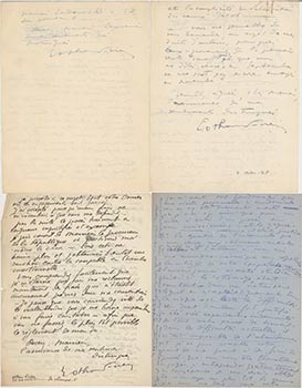 Item #16-4467 Collection of original autograph letters from Émile Othon Friesz to his copyright...