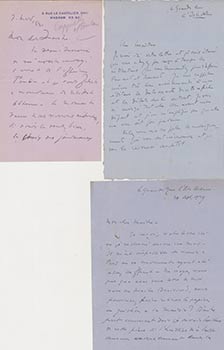 Item #16-4468 Collection of original autograph letters from Leonetto Cappiello to his copyright...