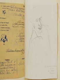 Simili. Trois actes llustrés de sept gravures originales de Pierre Bonnard. (Author's own copy with original drawings.)