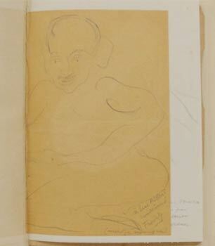 Simili. Trois actes llustrés de sept gravures originales de Pierre Bonnard. (Author's own copy with original drawings.)