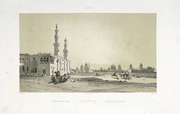 Item #16-4520 Souvenirs d'Egypte. First edition. Alexandre Bida, Prosper Barbot, lithographer Ciceri, printer Lemercier, Artist.