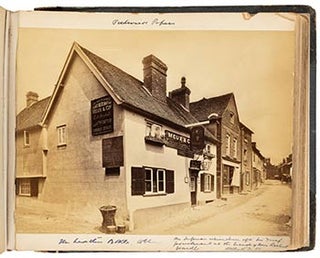 Item #16-4574 A unique Album of original photographs of places in Dickens' works as well as his...