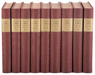 Item #16-4601 Œuvres de É. Verdet publiées par les soins de ses élèves. First editions. E....