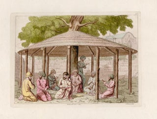 Item #16-4640 Muslims under a Canopy. First edition. dis. e. inc Monticalli, F. A. T. A. Biasioli