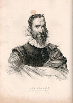 Item #16-4660 Portrait of John Breugel. From the etching by Van Dyck. First edition of the...