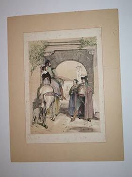 Item #16-4664 Contrabandistas from Lewis's Sketches of Spain & Spanish Character, made during...