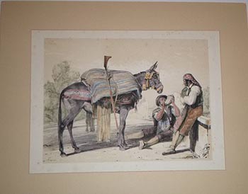 Item #16-4667 Andalusia from Lewis's Sketches of Spain & Spanish Character, made during his Tour in that hat Country, in the years 1833-4. Drawn on Stone from his original Sketches entirely by himself. First edition of the lithograph. RA Lewis, John Frederick, 1804 - 1876.
