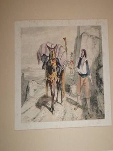 Item #16-4668 Gaucin from Lewis's Sketches of Spain & Spanish Character, made during his Tour in...
