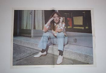 Item #16-4670 Portrait Broadside of Diane Keaton on "After Dark, Volume One, Issue Two." First edition. James Hamilton, photographer, designer Michael Schmelling, Hilton Als.
