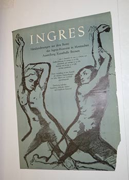 Item #16-4674 Ingres Handzeichnungen aus dem Besitz des Ingres-Museums in Montauban. Poster. Ingres