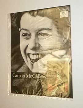 Item #16-4699 Original poster with photograph of Carson McCullers for an edition of "The Member...