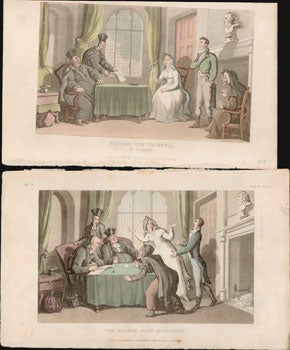 Item #16-4701 A Collection of color aquatints by Thomas Rowlandson from Ackerman's Repository of...
