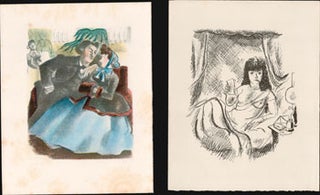Item #16-4702 A suite of 270 unbound prints (likely ) from Oeuvres complètes illustrées...