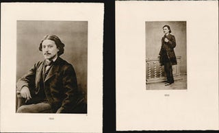 Item #16-4703 A Group of portaits of Alphonse Daudet as he looked from 1856-1896. Nadar