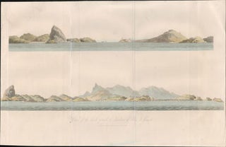 Item #16-4722 View of the land round the harbour of Rio de Janeiro. First edition of the color...