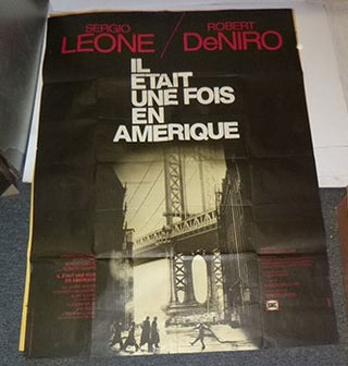 Item #16-4798 Il était une fois en Amérique. (Once Upon a Time in America). Original poster...