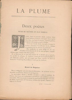 Item #16-4820 La Plume, revue littéraire, artistique et sociale. N°356 de la seizième année....