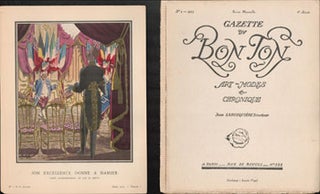 Item #16-4826 Gazette du Bon Ton. Art, Modes, et Chronique. 6ème Année. Collection of covers...